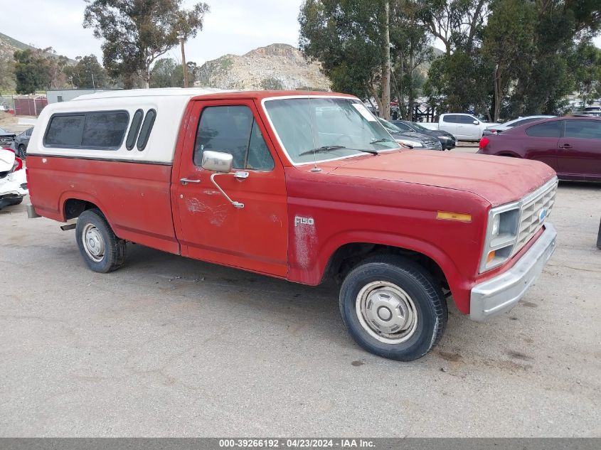 1985 Ford F150 VIN: 1FTDF15Y1FKA49077 Lot: 39266192