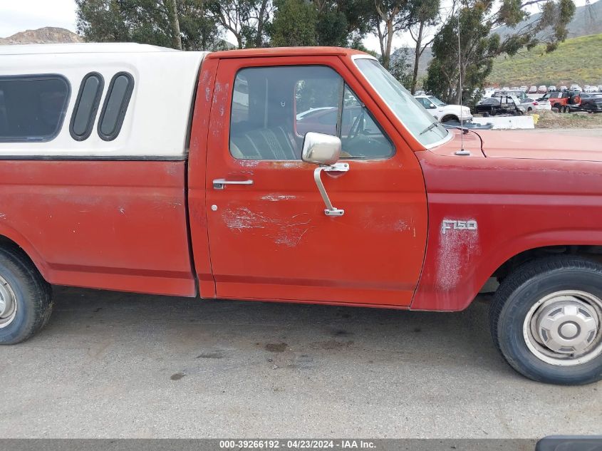 1985 Ford F150 VIN: 1FTDF15Y1FKA49077 Lot: 39266192