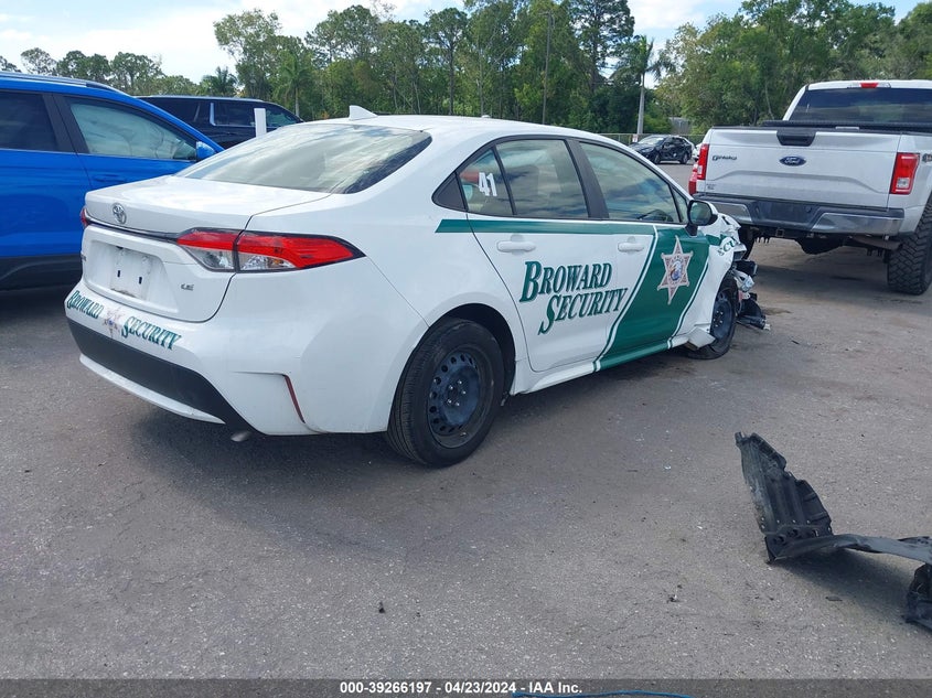 VIN JTDEPMAE1N3002770 2022 TOYOTA COROLLA LE