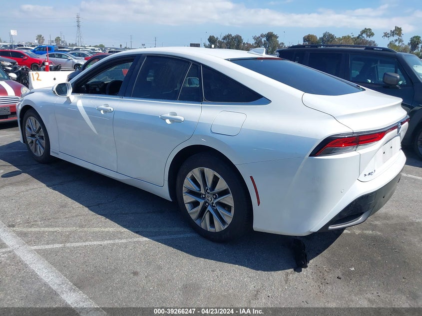 2022 Toyota Mirai Xle VIN: JTDAAAAA7NA007348 Lot: 39266247