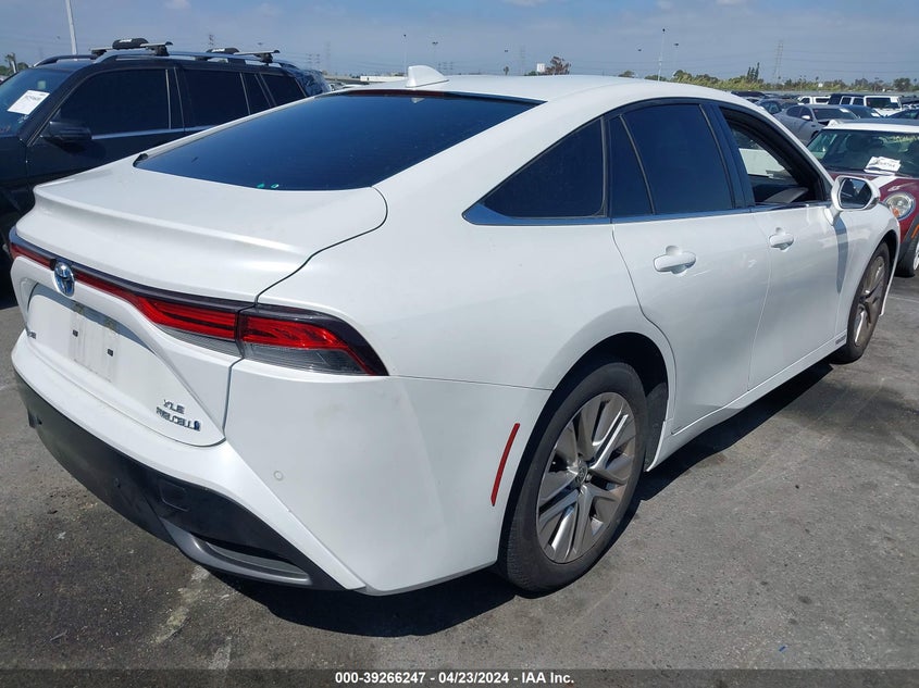 2022 Toyota Mirai Xle VIN: JTDAAAAA7NA007348 Lot: 39266247