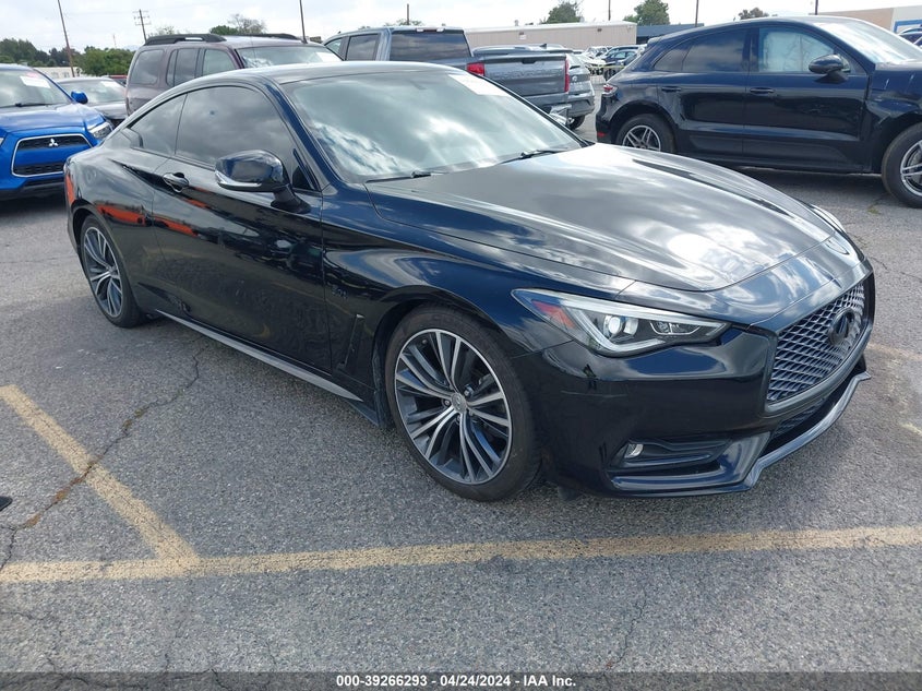 2018 Infiniti Q60 3.0T Luxe VIN: JN1EV7EK0JM341311 Lot: 39266293