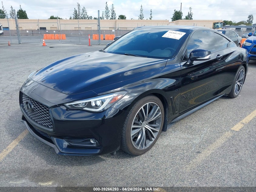 2018 Infiniti Q60 3.0T Luxe VIN: JN1EV7EK0JM341311 Lot: 39266293