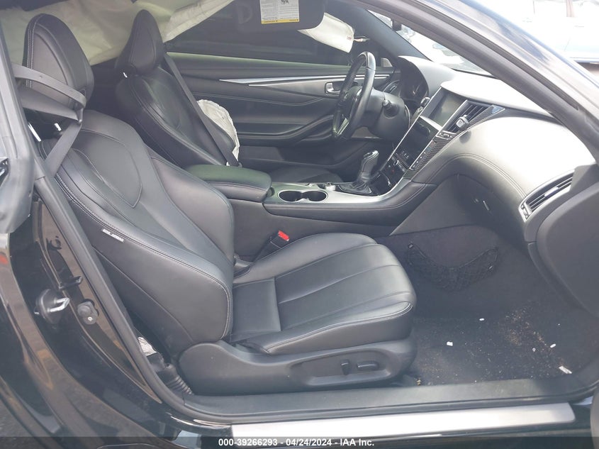 2018 Infiniti Q60 3.0T Luxe VIN: JN1EV7EK0JM341311 Lot: 39266293