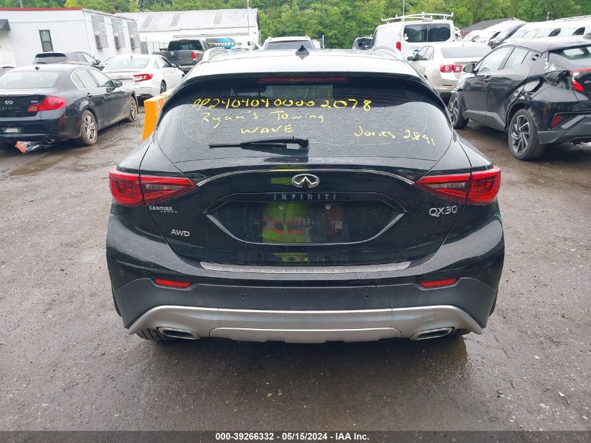 2019 Infiniti Qx30 Luxe VIN: SJKCH5CR0KA008137 Lot: 39266332