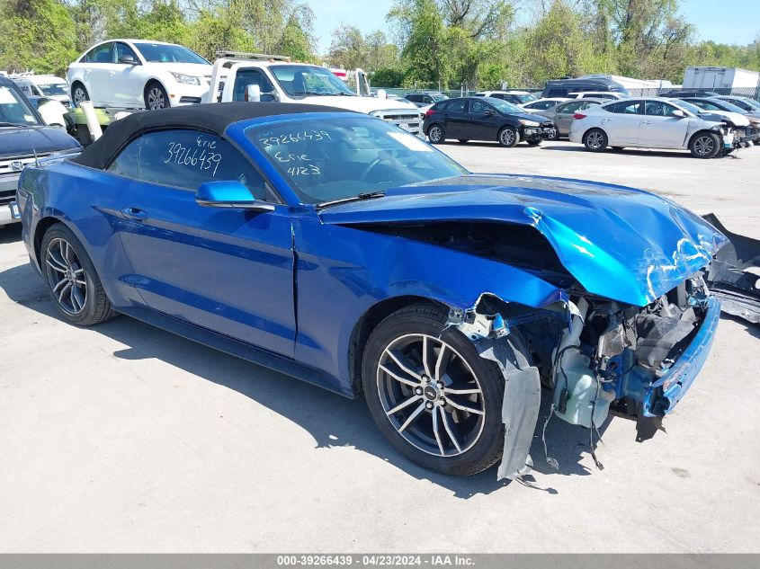 2017 Ford Mustang Ecoboost Premium VIN: 1FATP8UH0H5267280 Lot: 39266439