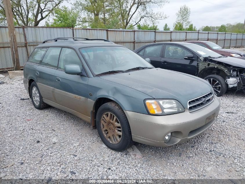 4S3BH806717660579 2001 Subaru Outback H6-3.0