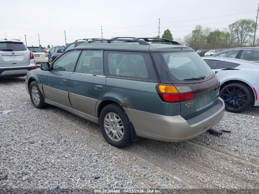 4S3BH806717660579 2001 Subaru Outback H6-3.0