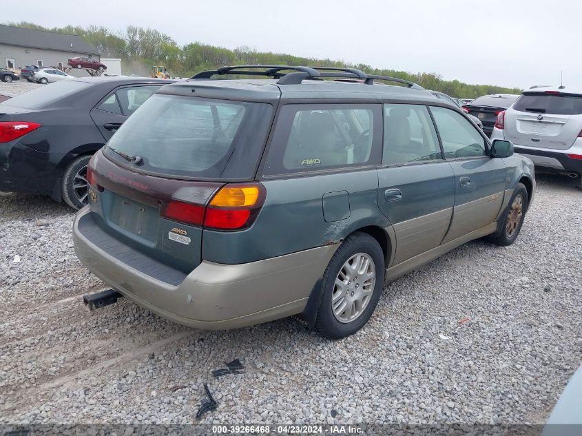 4S3BH806717660579 2001 Subaru Outback H6-3.0