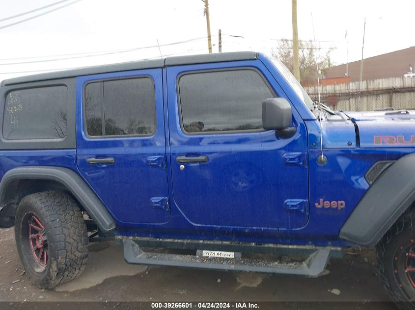 2020 Jeep Wrangler Unlimited Rubicon 4X4 VIN: 1C4HJXFG3LW106490 Lot: 40268021