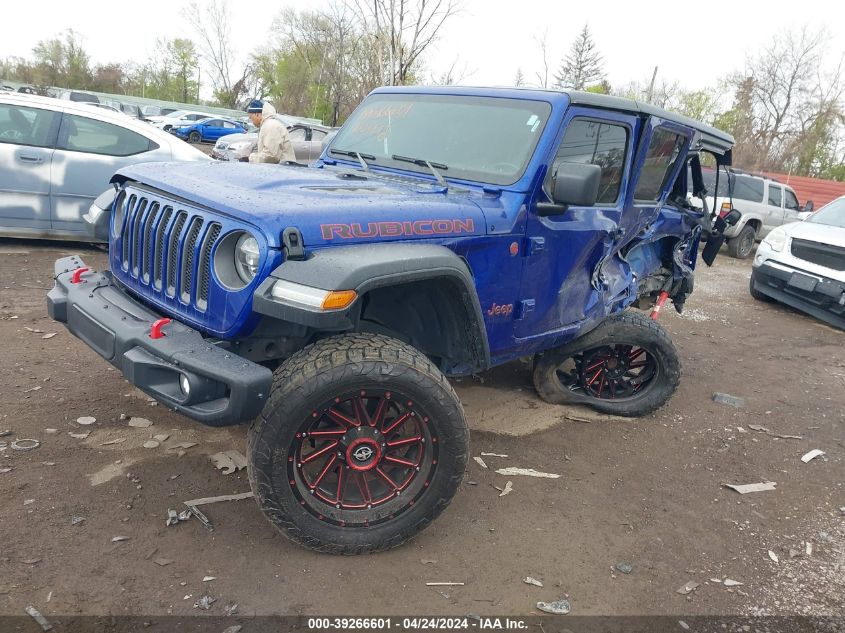 2020 Jeep Wrangler Unlimited Rubicon 4X4 VIN: 1C4HJXFG3LW106490 Lot: 40268021