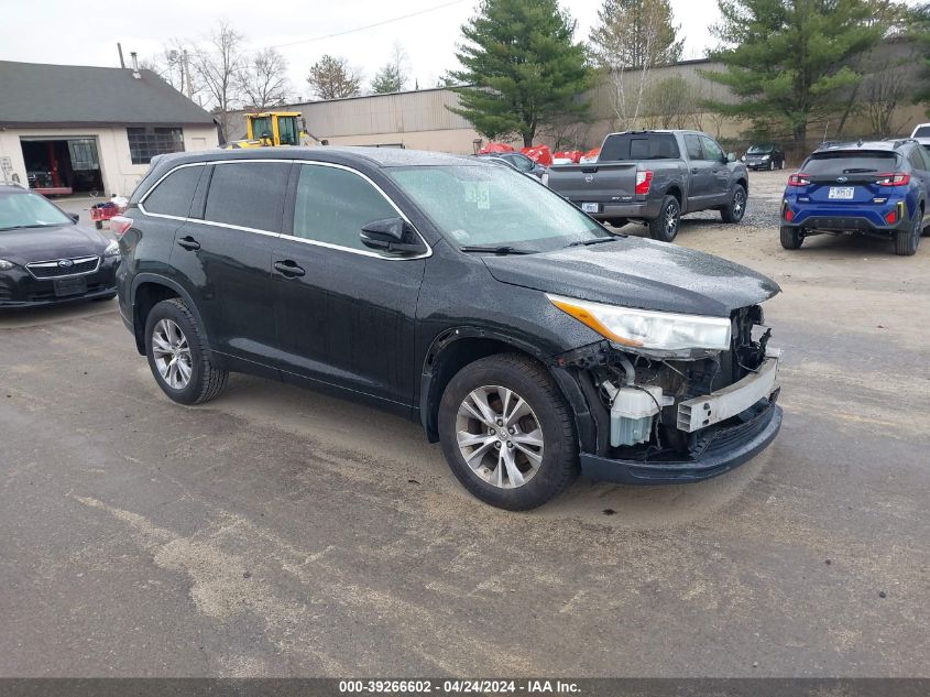 2015 TOYOTA HIGHLANDER LE PLUS V6 - 5TDBKRFH4FS136495