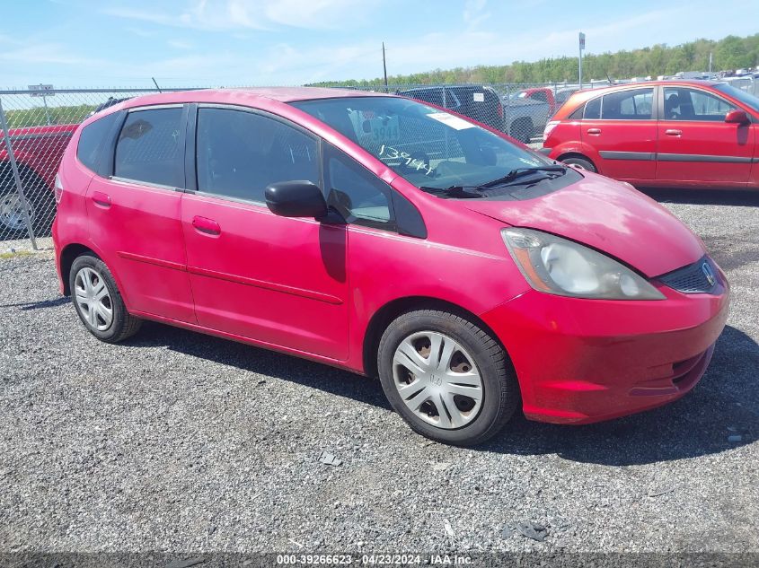 2010 Honda Fit VIN: JHMGE8H26AS004496 Lot: 39266623