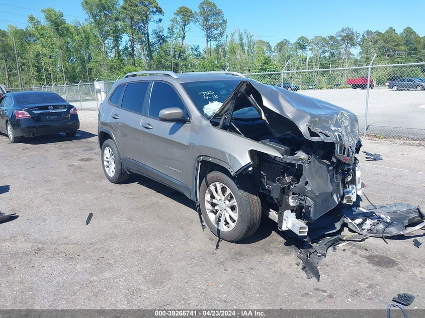 VIN 1C4PJLCB3MD130492 2021 JEEP CHEROKEE LATITUDE FWD