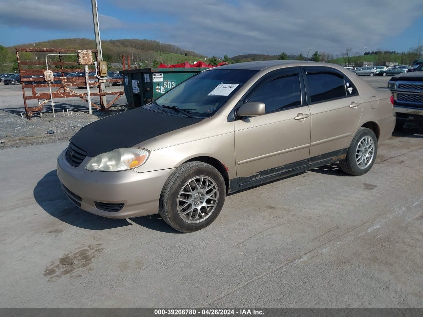 2004 Toyota Corolla Le VIN: 2T1BR32E24C240526 Lot: 39266780