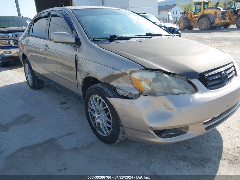 2004 Toyota Corolla Le VIN: 2T1BR32E24C240526 Lot: 39266780