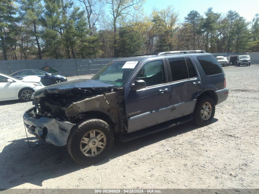 2002 Mercury Mountaineer VIN: 4M2DU86E12ZJ04268 Lot: 39266929