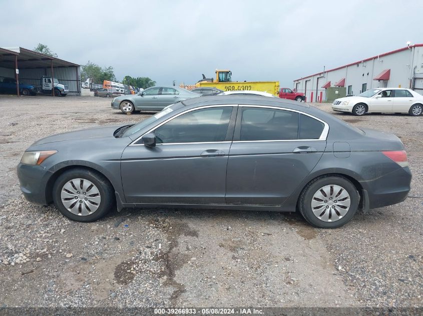 2008 Honda Accord 2.4 Lx VIN: JHMCP26348C013347 Lot: 39266933