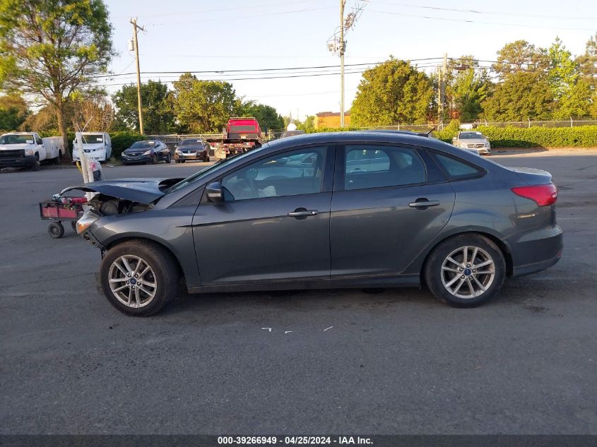 2015 Ford Focus Se VIN: 1FADP3F21FL233597 Lot: 39266949