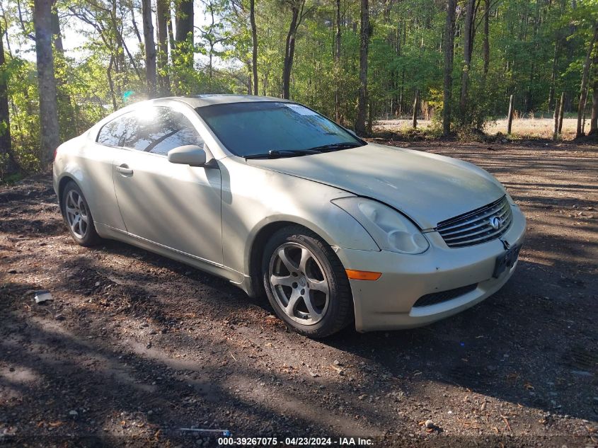 JNKCV54E76M720879 | 2006 INFINITI G35