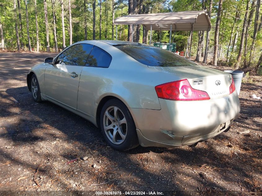 JNKCV54E76M720879 | 2006 INFINITI G35