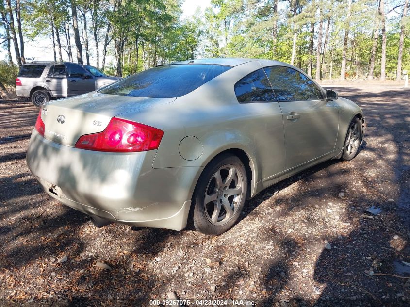 JNKCV54E76M720879 | 2006 INFINITI G35