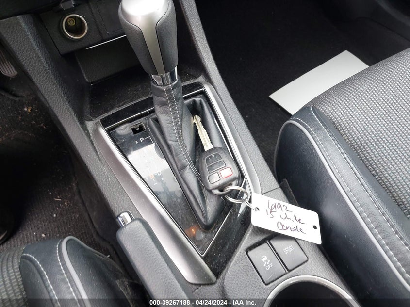 2015 TOYOTA COROLLA S PLUS - 5YFBURHE4FP209130