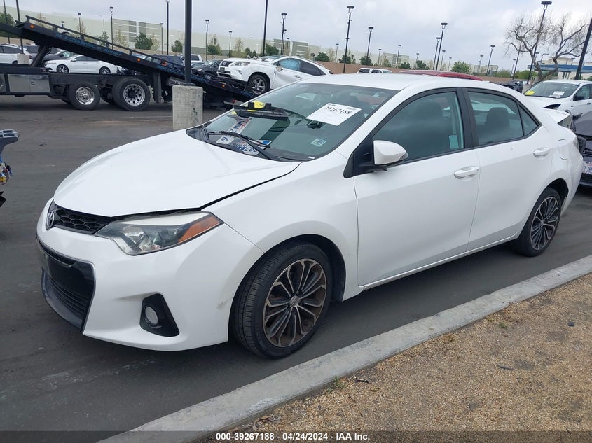 2015 TOYOTA COROLLA S PLUS - 5YFBURHE4FP209130