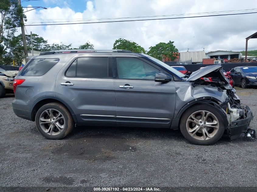 2013 Ford Explorer Limited VIN: 1FM5K7F86DGA62730 Lot: 39267192