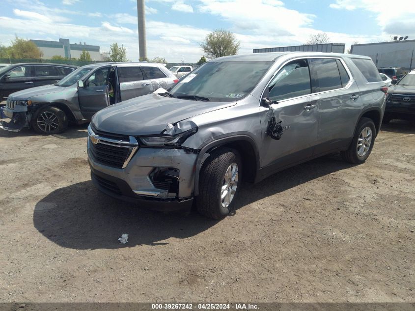 2023 Chevrolet Traverse Fwd Ls VIN: 1GNERFKW1PJ118859 Lot: 39267242