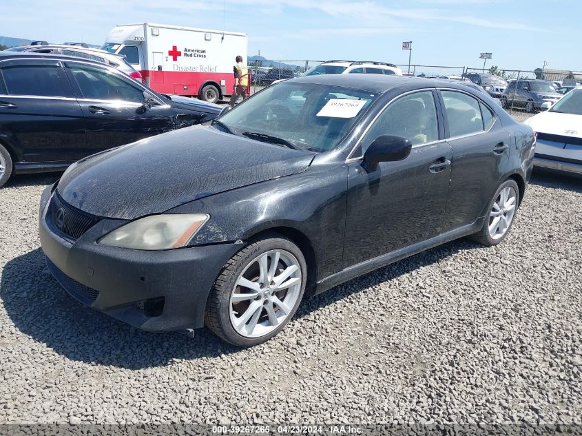 2007 Lexus Is 350 VIN: JTHBE262575012770 Lot: 39267265