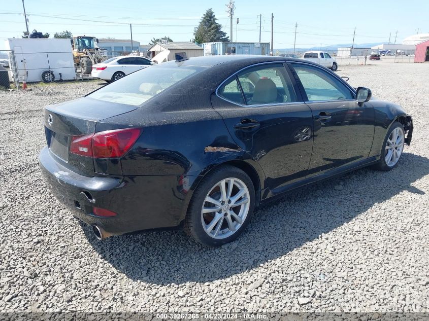 2007 Lexus Is 350 VIN: JTHBE262575012770 Lot: 39267265