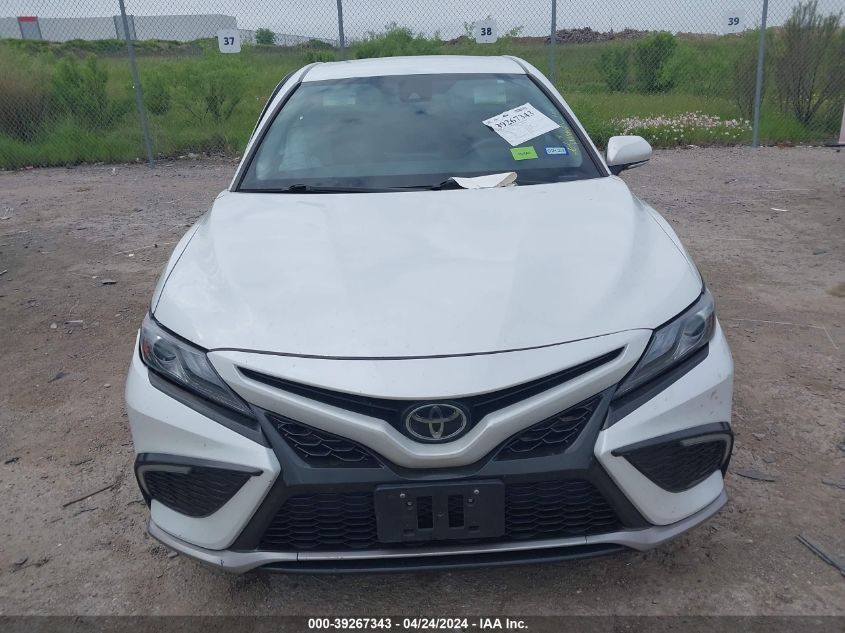 2022 Toyota Camry Xse VIN: 4T1K61AK3NU030361 Lot: 39267343