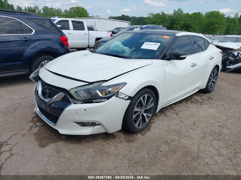 2017 Nissan Maxima 3.5 Sl VIN: 1N4AA6AP1HC369921 Lot: 39267380