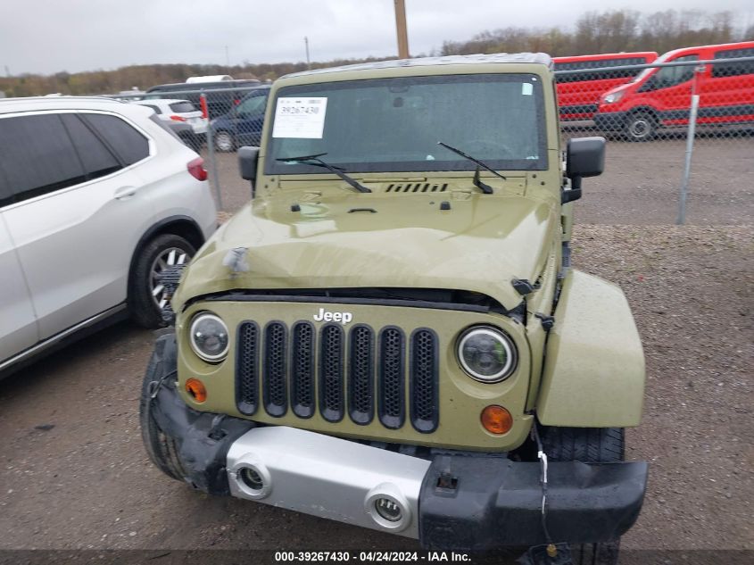 2013 Jeep Wrangler Unlimited Sahara VIN: 1C4BJWEG1DL633044 Lot: 39267430