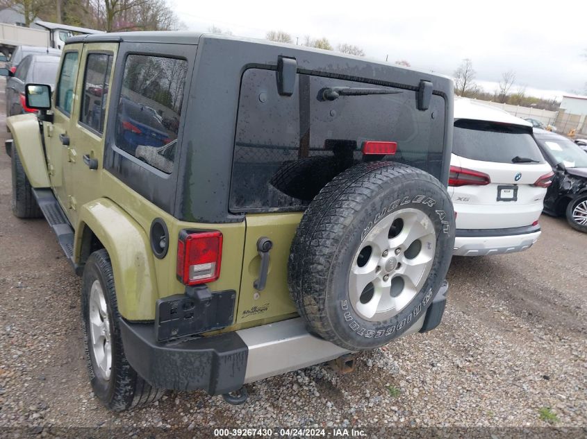 2013 Jeep Wrangler Unlimited Sahara VIN: 1C4BJWEG1DL633044 Lot: 39267430