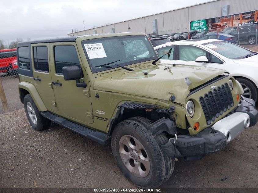 2013 Jeep Wrangler Unlimited Sahara VIN: 1C4BJWEG1DL633044 Lot: 39267430