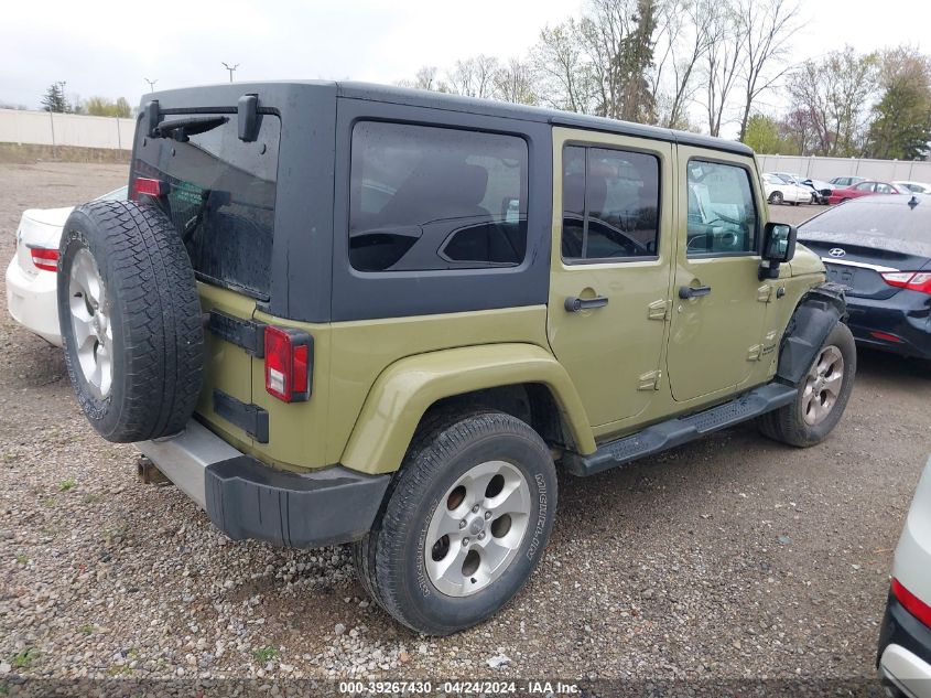 2013 Jeep Wrangler Unlimited Sahara VIN: 1C4BJWEG1DL633044 Lot: 39267430