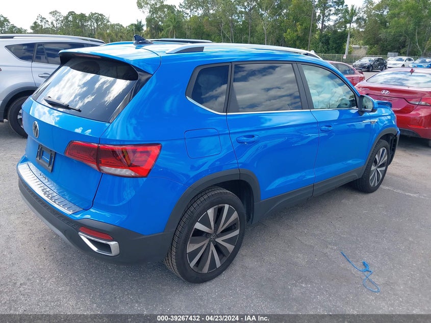 2022 VOLKSWAGEN TAOS 1.5T SE - 3VVTX7B29NM091629