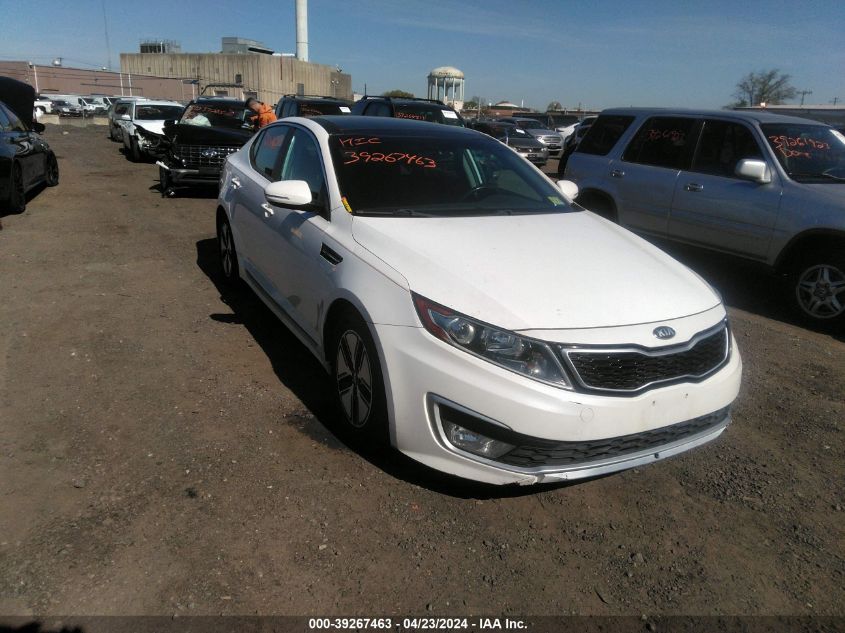 KNAGM4AD9C5023275 | 2012 KIA OPTIMA HYBRID