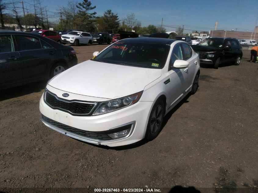 KNAGM4AD9C5023275 | 2012 KIA OPTIMA HYBRID