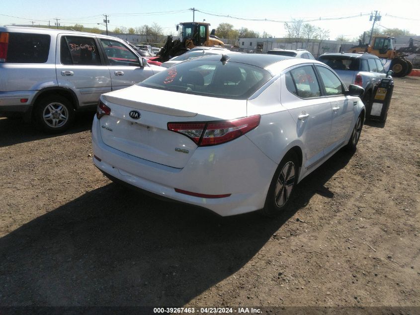 KNAGM4AD9C5023275 | 2012 KIA OPTIMA HYBRID