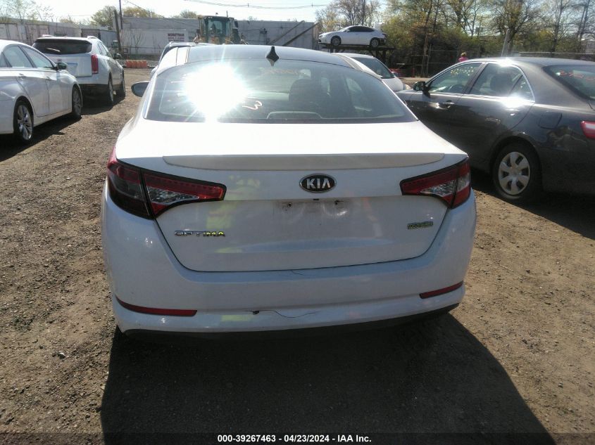 KNAGM4AD9C5023275 | 2012 KIA OPTIMA HYBRID