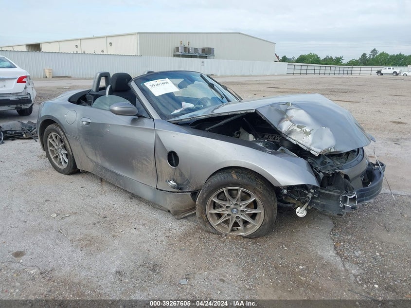 2005 BMW Z4 2.5I VIN: 4USBT33555LS58037 Lot: 39267605