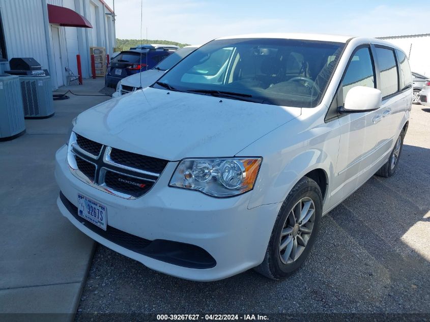 2016 Dodge Grand Caravan Se Plus VIN: 2C4RDGBG2GR365567 Lot: 39241543