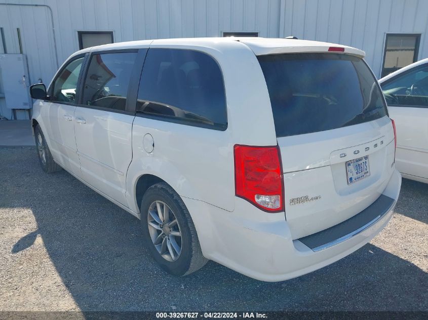 2016 Dodge Grand Caravan Se Plus VIN: 2C4RDGBG2GR365567 Lot: 39241543