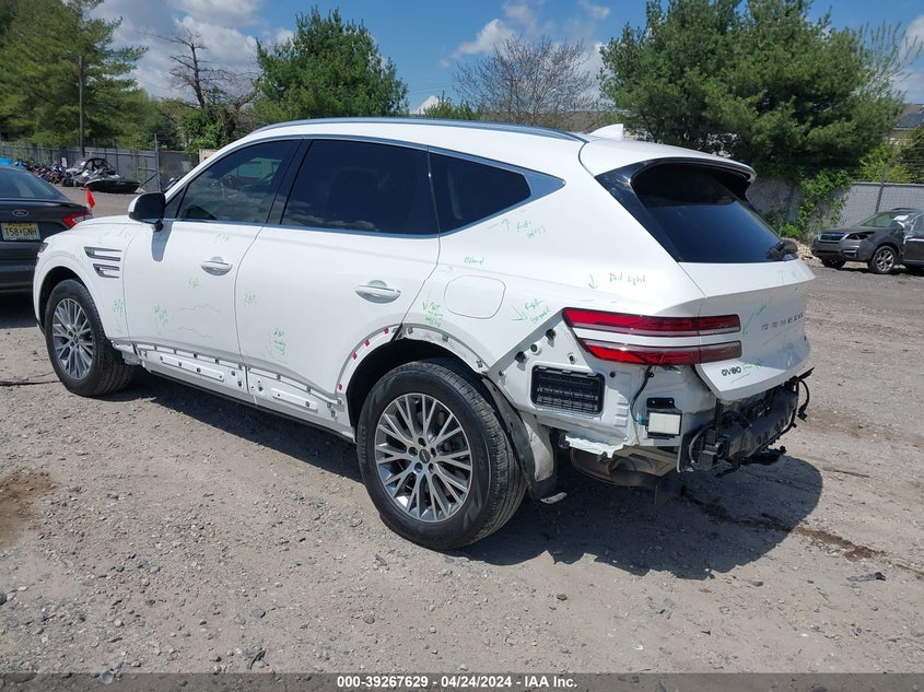 VIN KMUHBDSB4NU092276 2022 GENESIS GV80 2.5T AWD