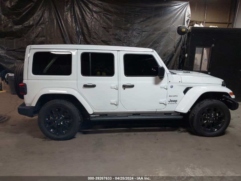 2024 Jeep Wrangler 4Xe Sahara 4X4 VIN: 1C4RJXP63RW185520 Lot: 39267633