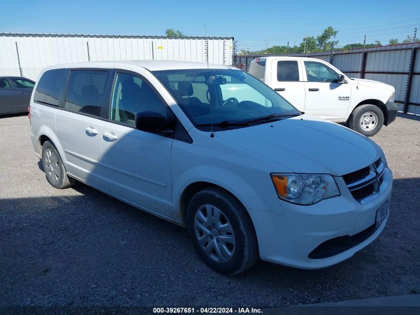 2017 Dodge Grand Caravan Se VIN: 2C4RDGBG1HR780512 Lot: 39267651