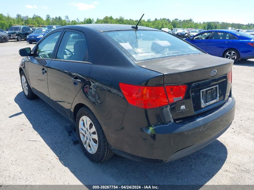 KNAFU4A28A5202544 | 2010 KIA FORTE